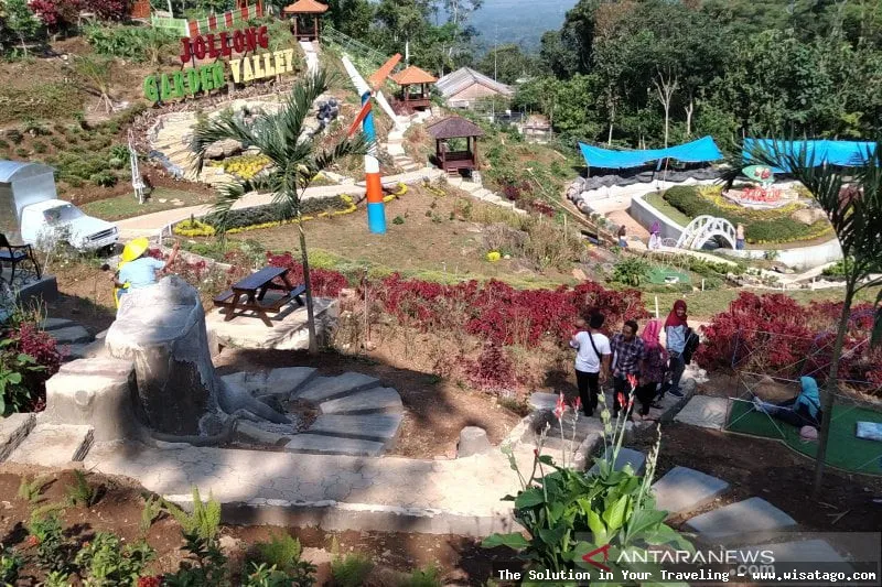 Agrowisata Karangsari, pemandangan kebun yang asri