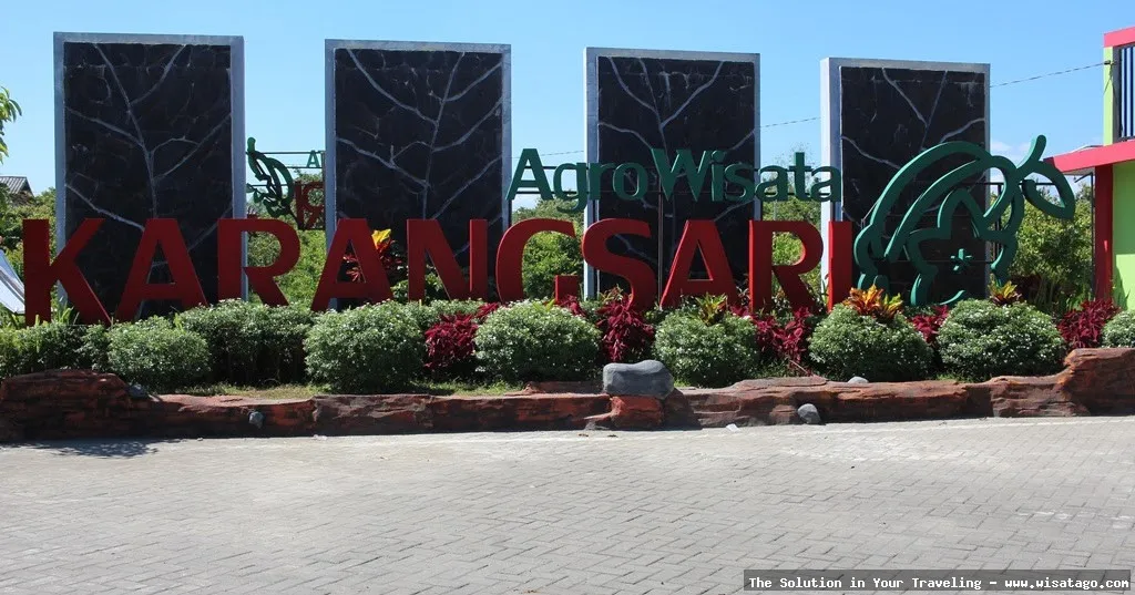 Agrowisata Karangsari, pemandangan alam indah