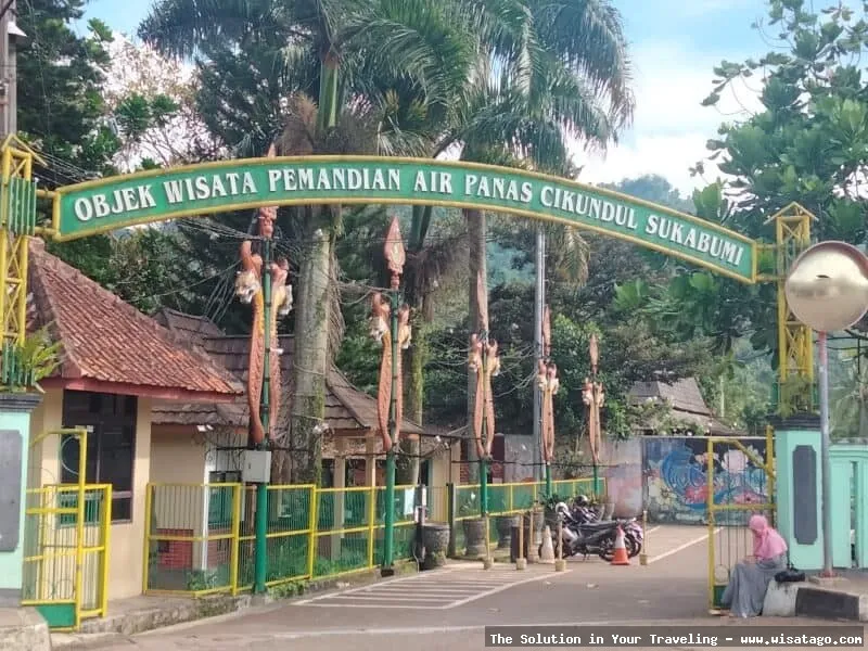 Air Panas Cikundul, kesegaran alami.