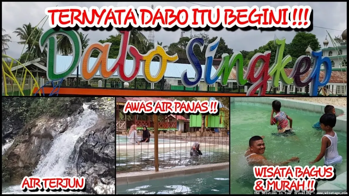 Air Panas Dabo Singkep yang menenangkan