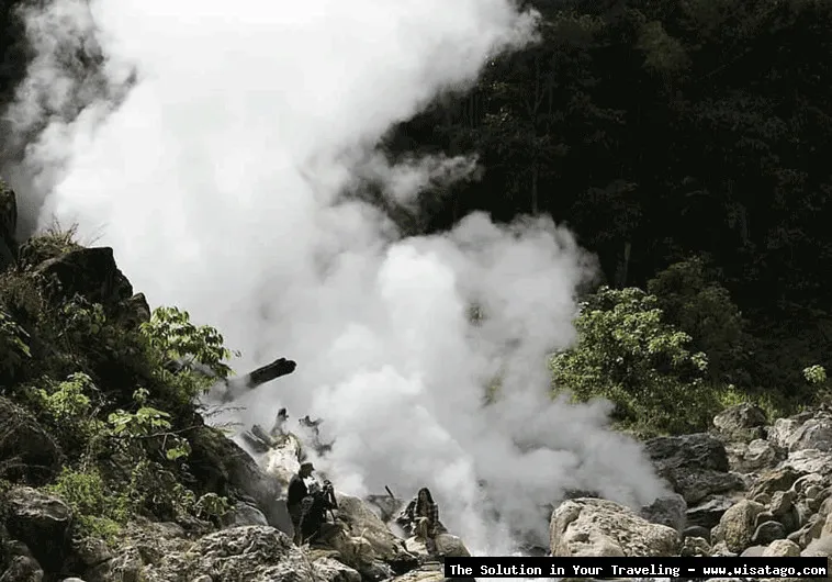 Air Panas Grao Sakti yang menenangkan