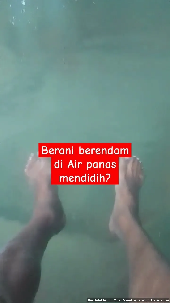 Air Panas Kepuh yang menenangkan