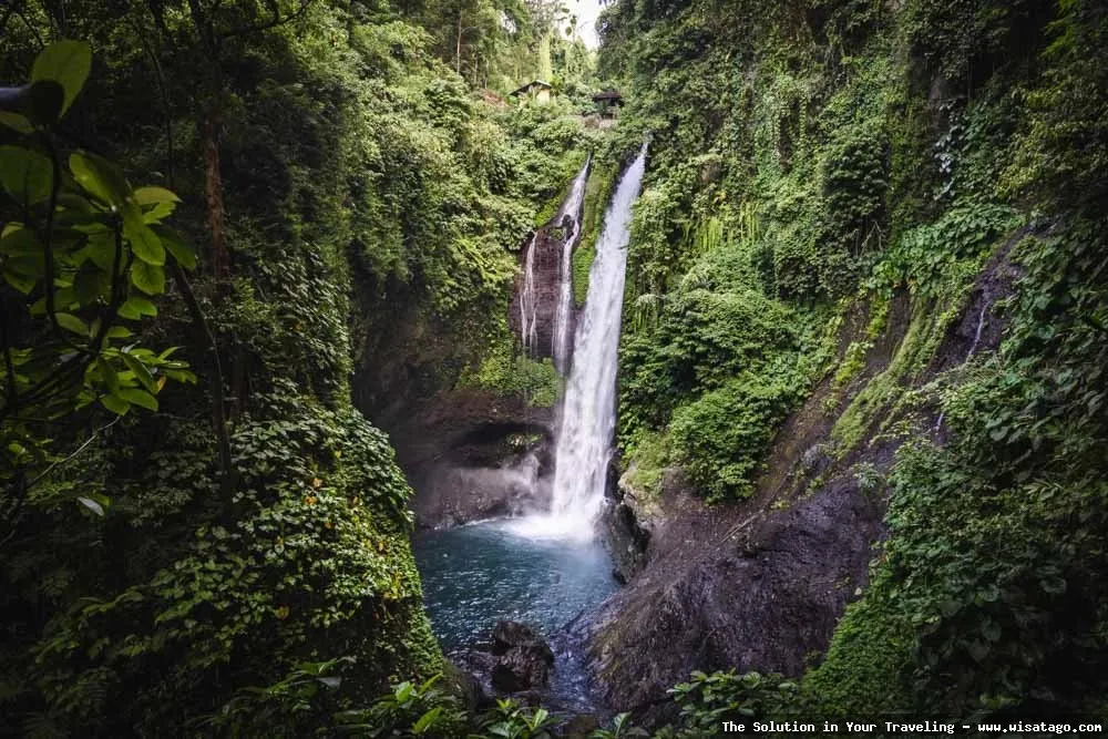 Air Terjun Aling Aling yang menawan