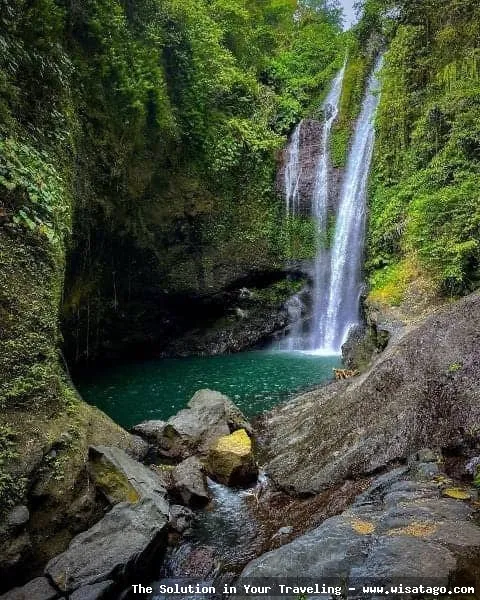 Air Terjun Aling Aling yang memukau