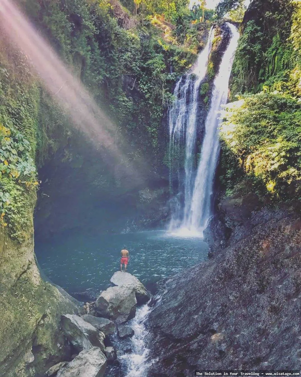 Air Terjun Aling Aling yang menawan