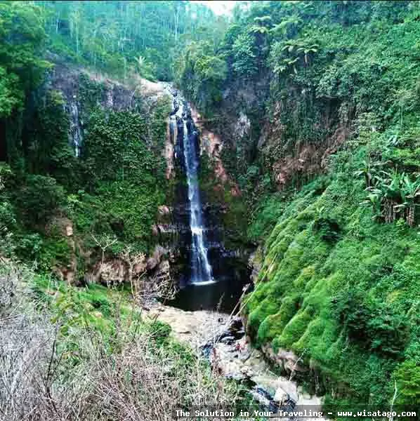 Air Terjun Antrokan Manggisan yang mempesona