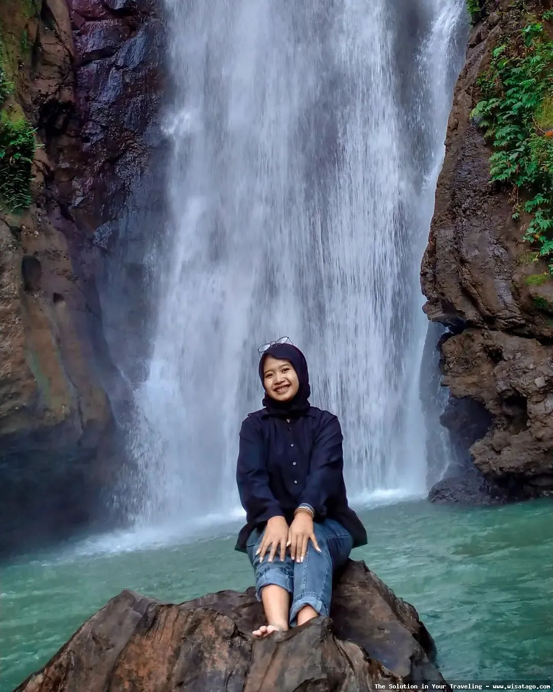 Air Terjun Antrokan Manggisan yang mempesona