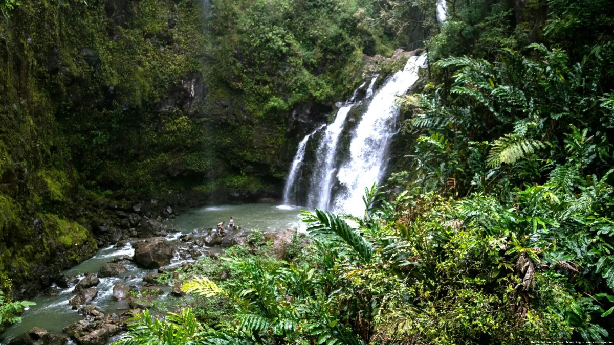 Air Terjun Antrokan Manggisan yang mempesona
