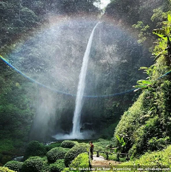 Air Terjun Coban Pelangi yang memukau