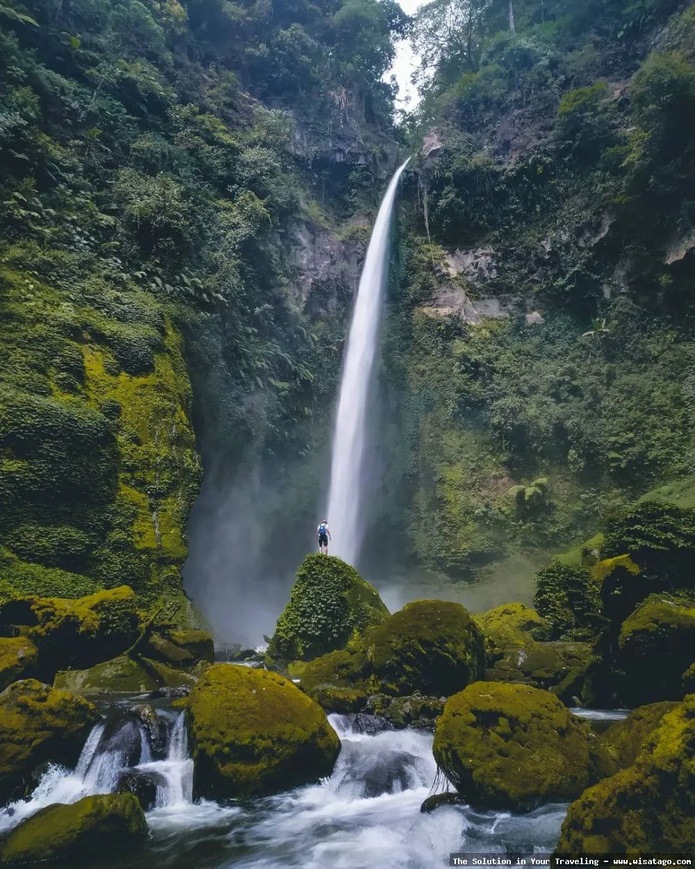 Air Terjun Coban Pelangi yang menawan