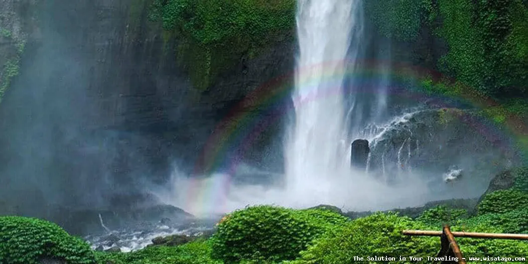 Air Terjun Coban Pelangi yang memukau