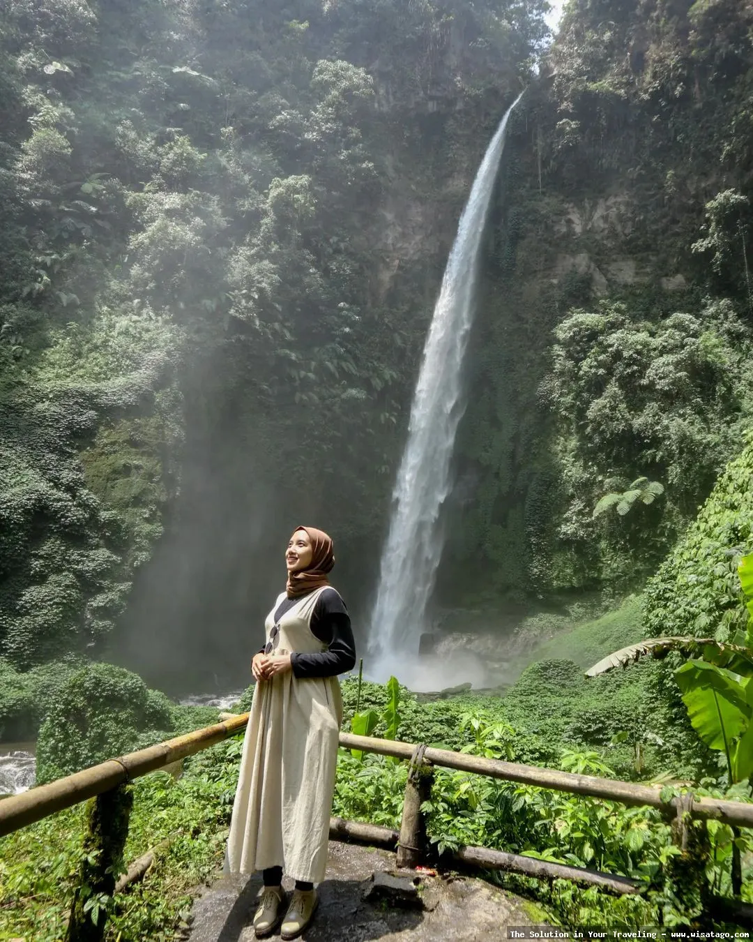 Air Terjun Coban Pelangi yang menawan