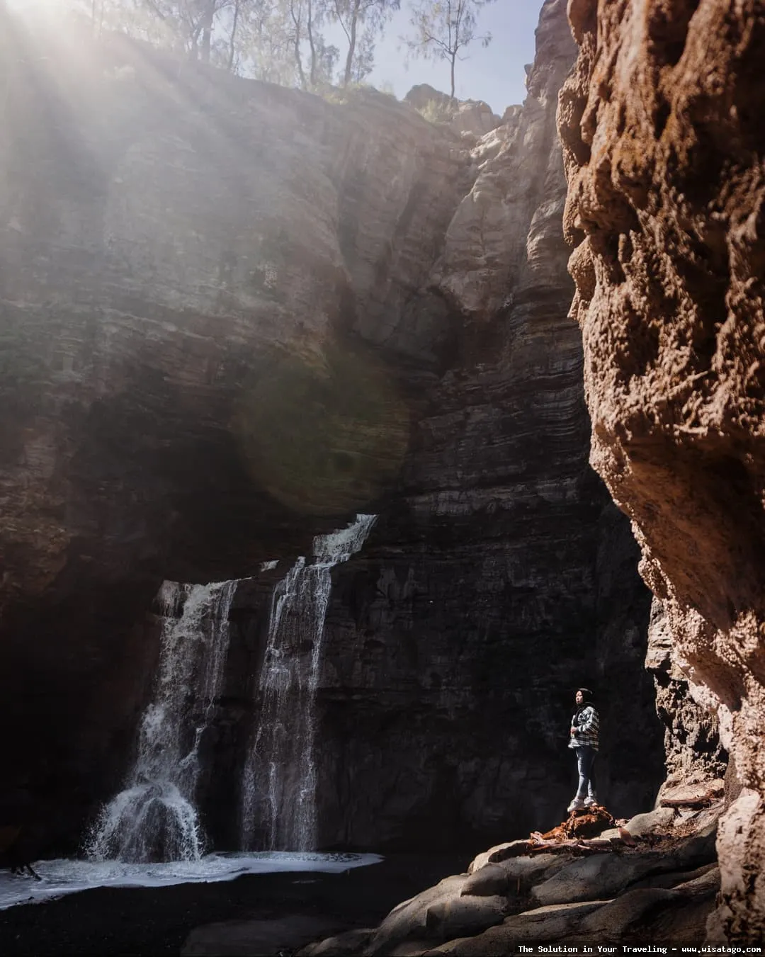 Air Terjun Gentongan pesona alam Bondowoso