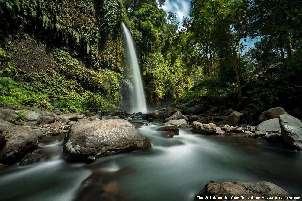 Air Terjun Grenjeng yang indah mempesona