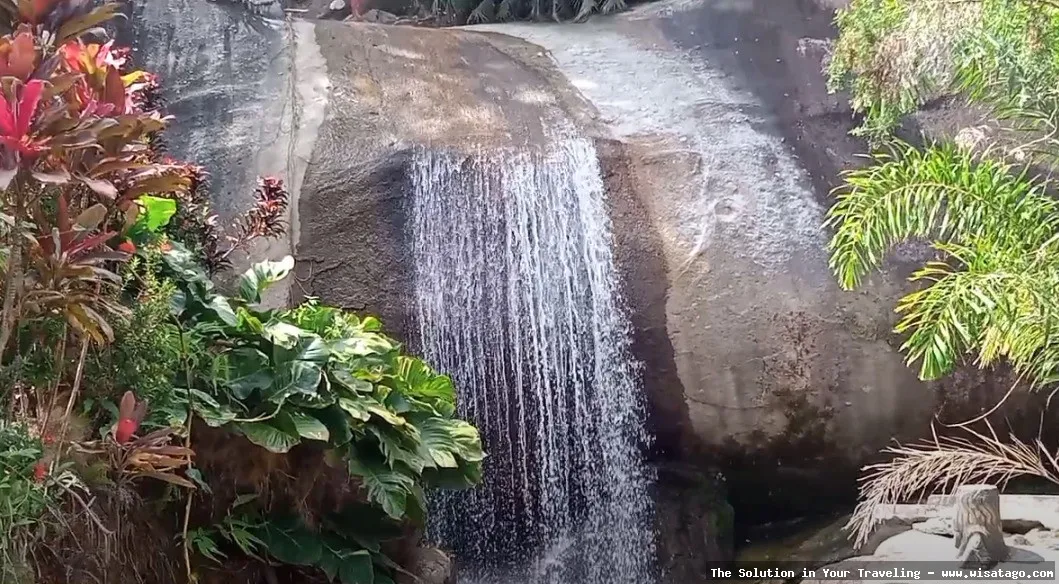 Air Terjun Gunung Hiu yang menakjubkan