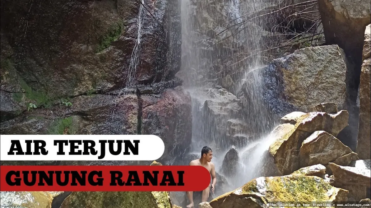 Air Terjun Gunung Ranai yang menawan