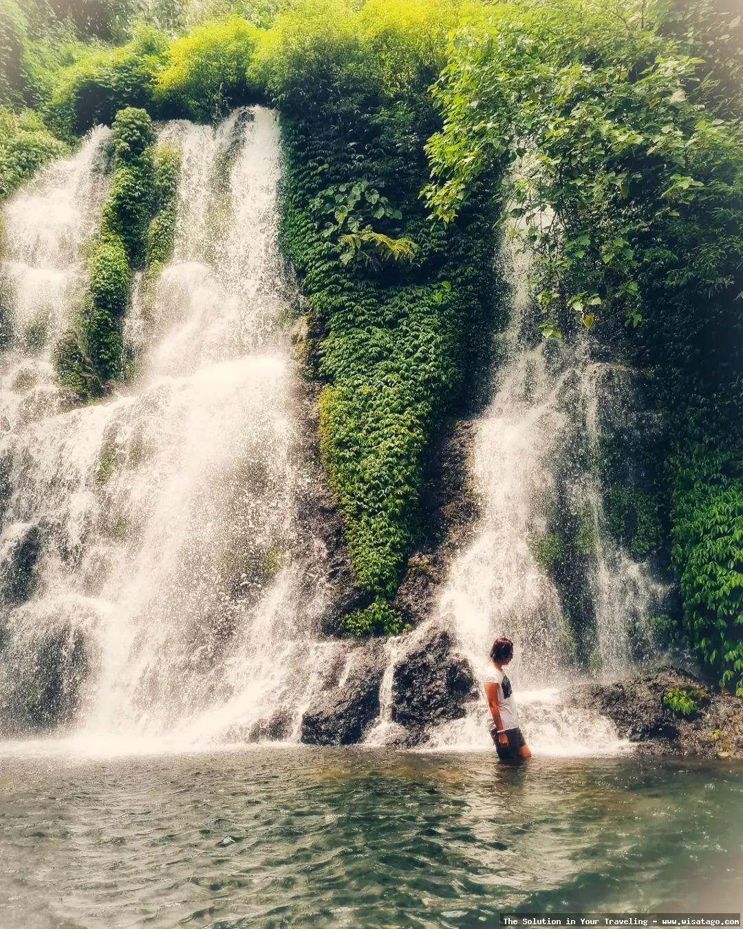 Air Terjun Jagir yang menawan alami
