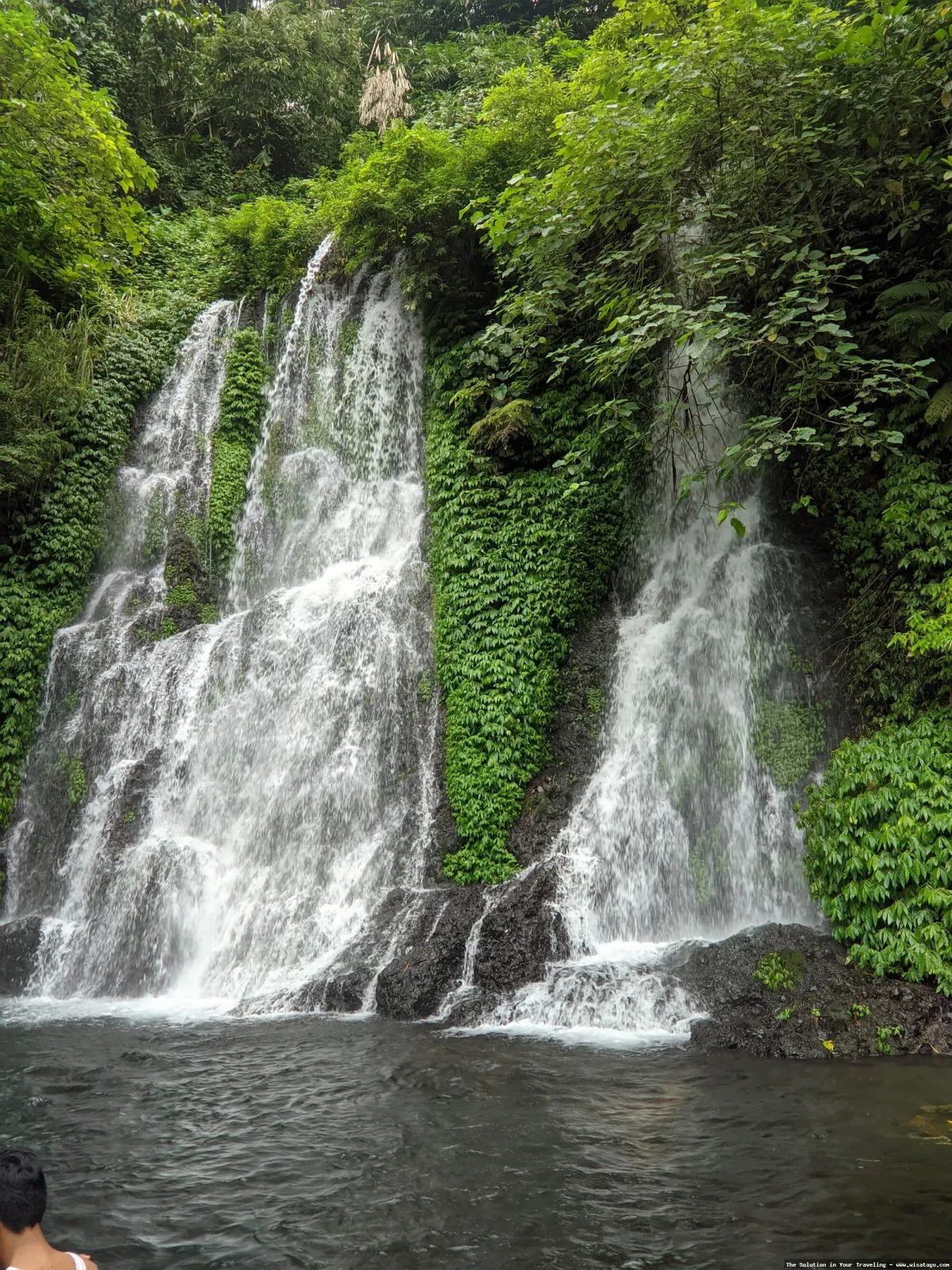 Air Terjun Jagir yang menyegarkan.