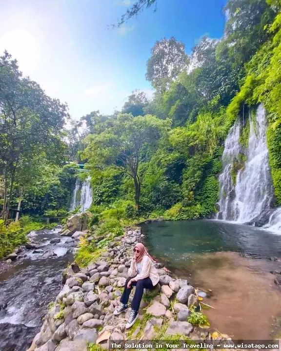 Air Terjun Jagir pesona Banyuwangi.