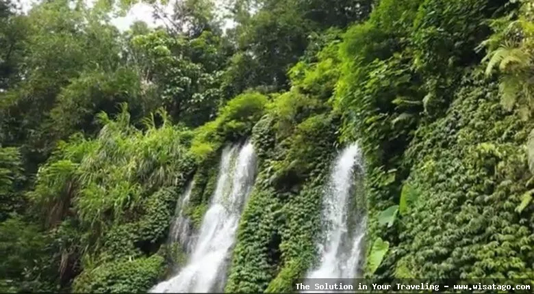 Air Terjun Jagir yang menyegarkan.