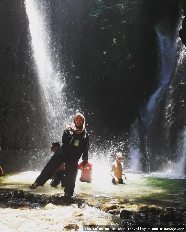 Air Terjun Kedung Malem yang mempesona