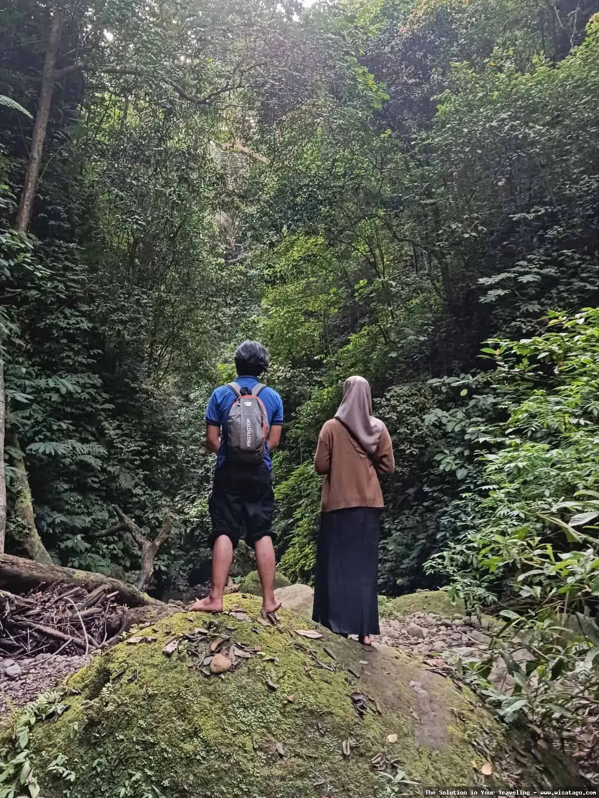 Air Terjun Kedung Malem yang mempesona