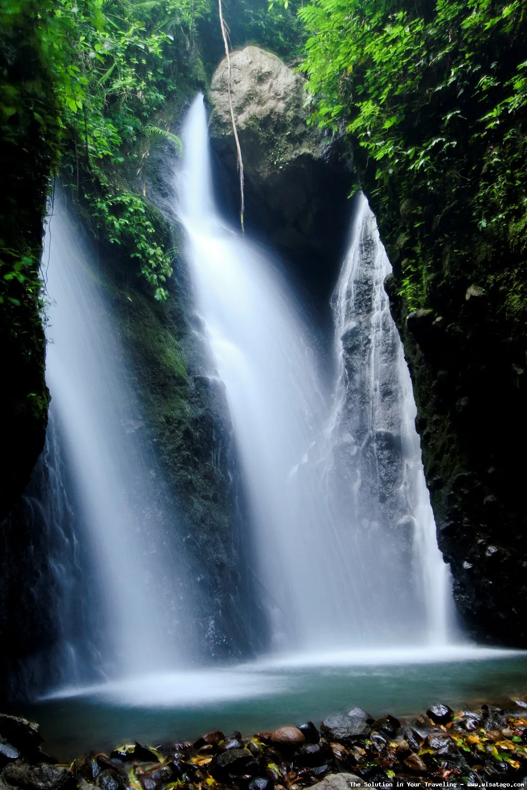 Air Terjun Kedung Malem nan indah.