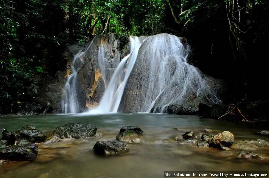 Air Terjun Kuta Malaka yang mempesona