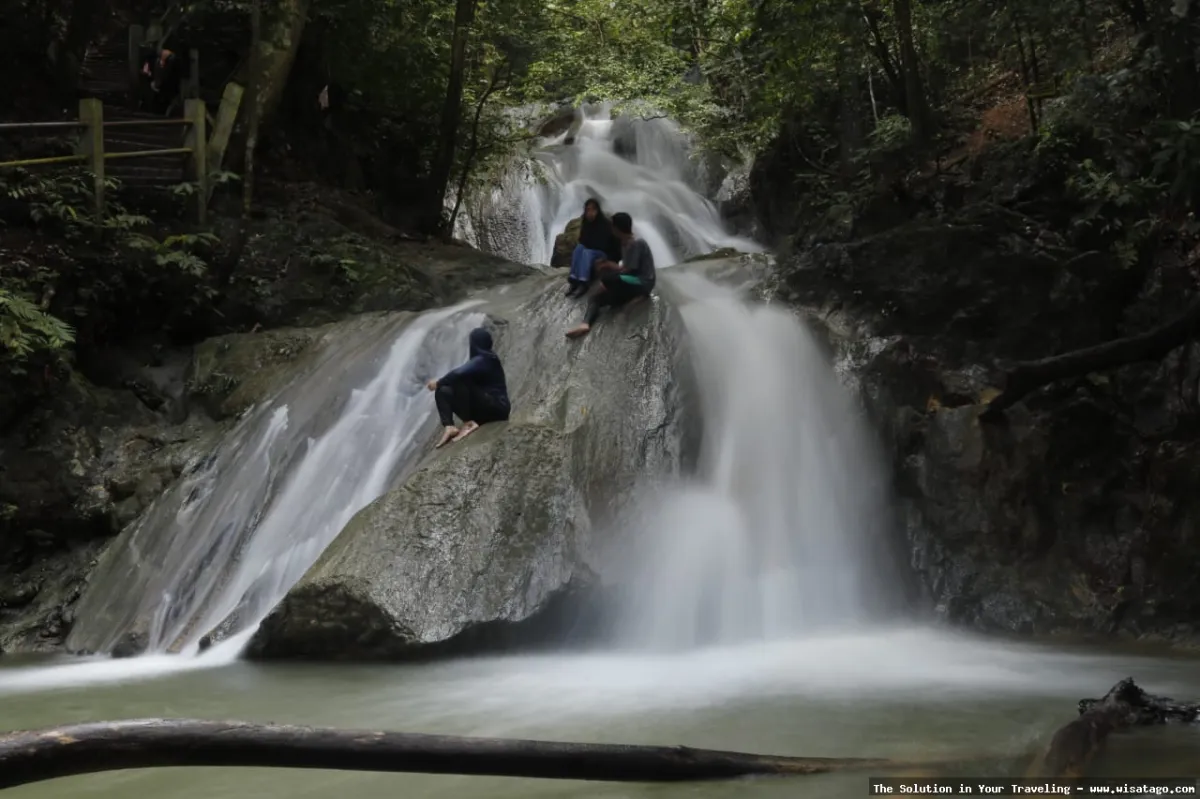 Air Terjun Kuta Malaka yang menawan