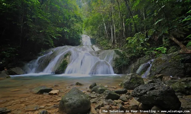Air Terjun Kuta Malaka yang menawan