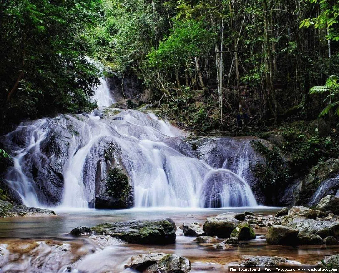 Air Terjun Kuta Malaka yang mempesona
