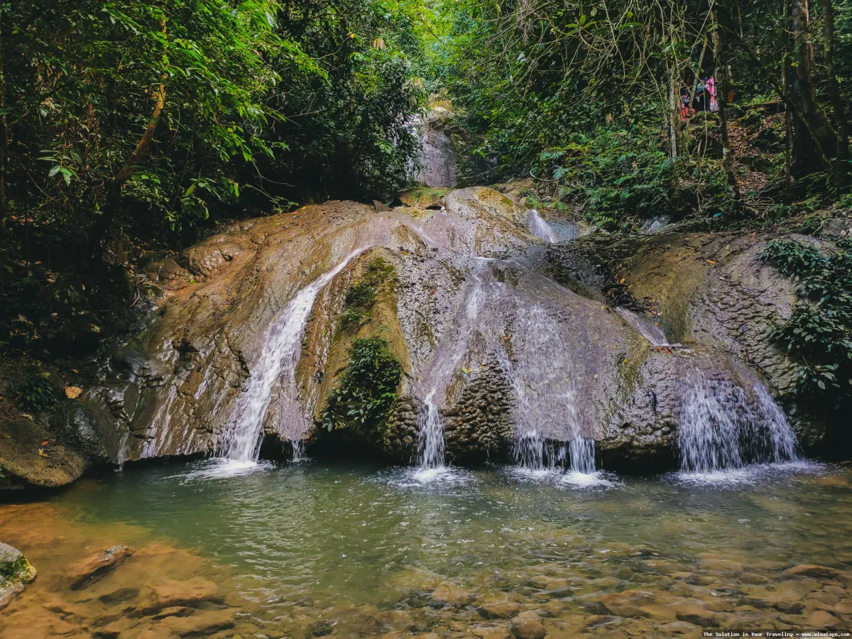 Air Terjun Kuta Malaka yang menawan