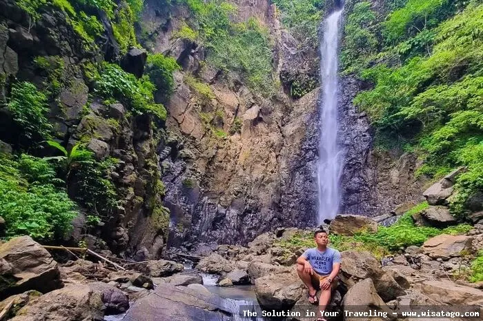 Air Terjun Laccar yang menawan alami