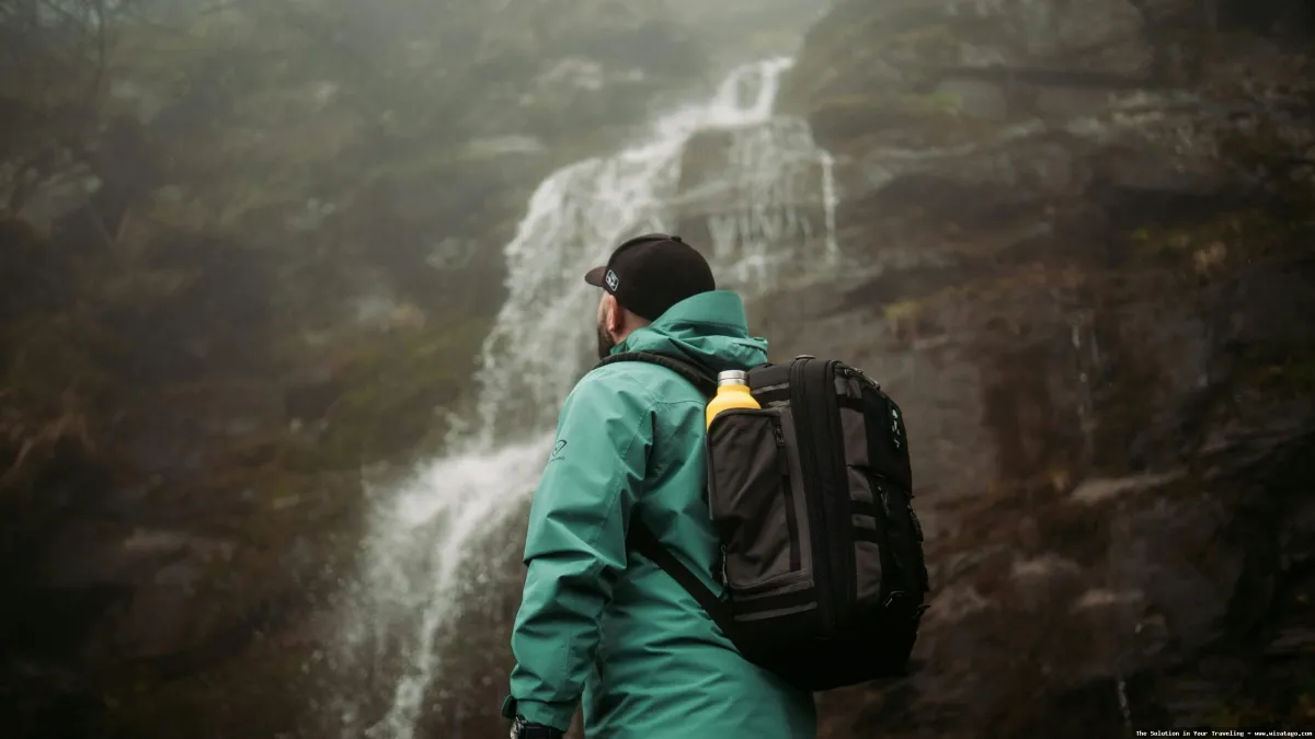 Air Terjun Laccar yang menawan alami