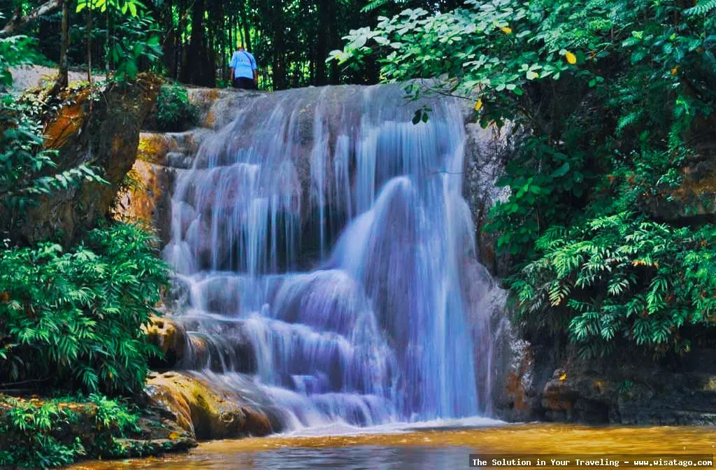 Air Terjun Lepo yang menyegarkan
