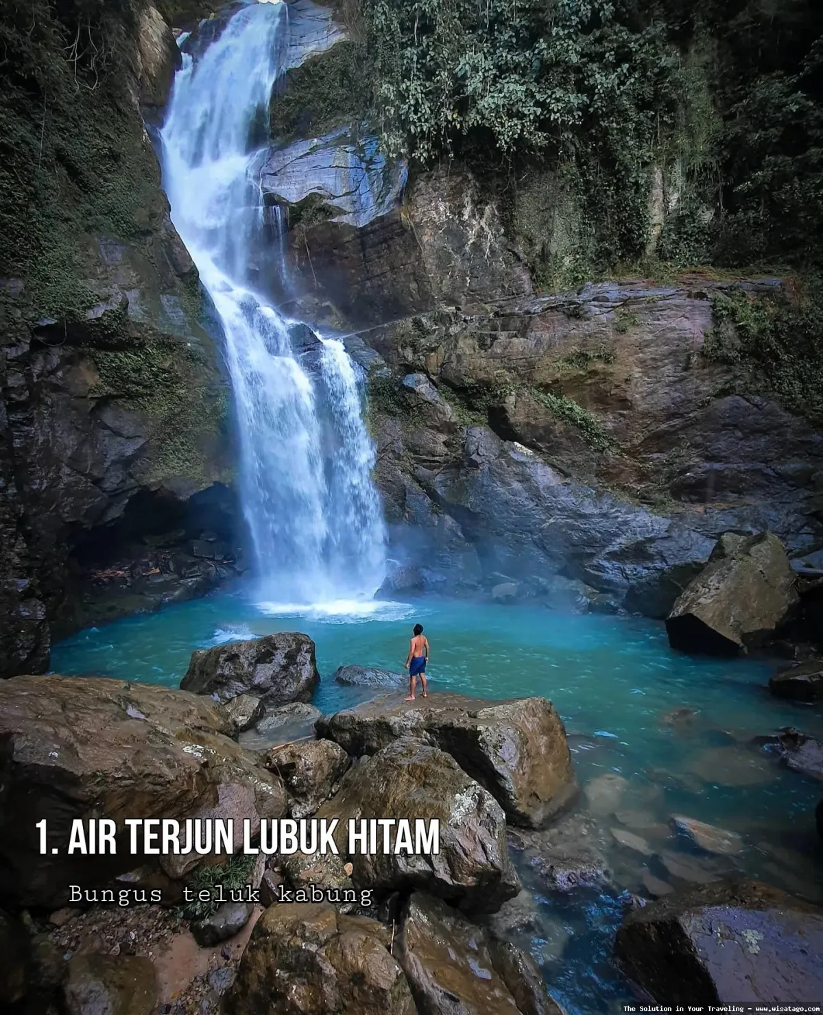 Air Terjun Lubuk Langkap yang mempesona