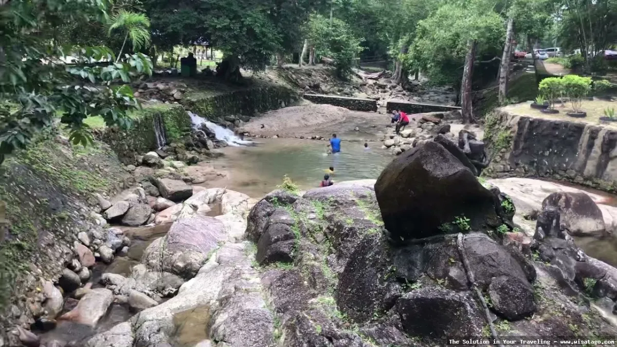 Air Terjun Lubuk Langkap yang menawan