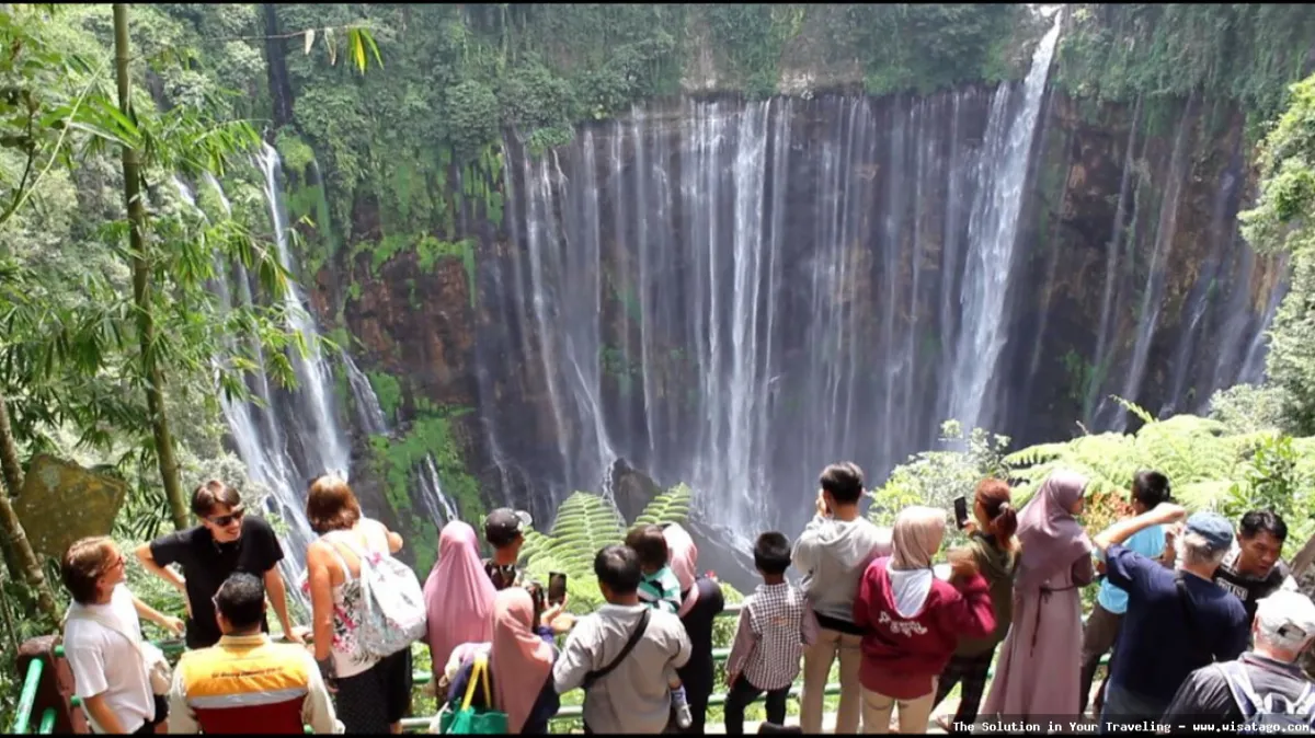 Air Terjun Makunggal yang menawan alami