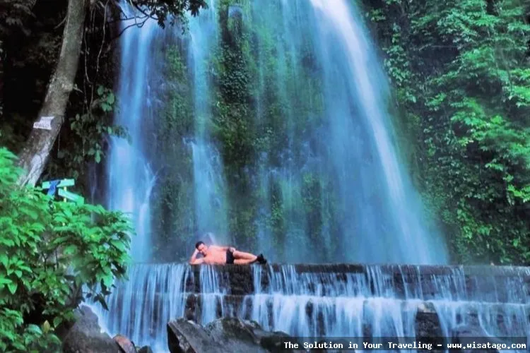 Air Terjun Makunggal yang menawan alami