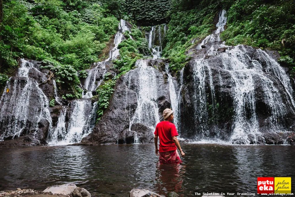 Air Terjun Makunggal yang menawan alami