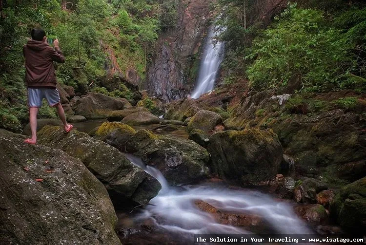 Air Terjun Makunggal yang menawan alami