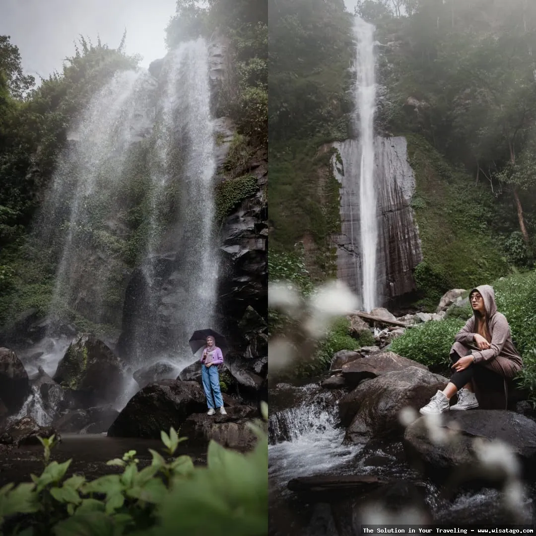 Air Terjun Pulo Agung yang menawan.