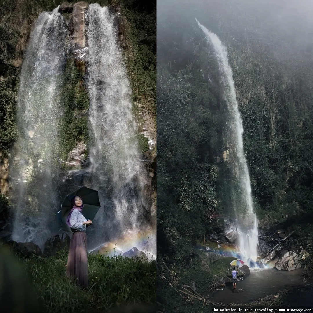 Air Terjun Pulo Agung yang menawan.