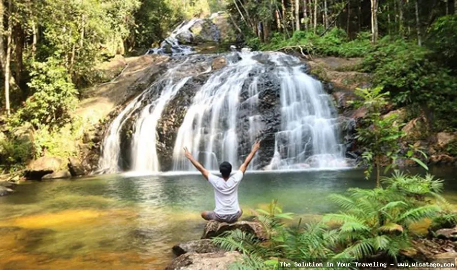 Air Terjun Resun yang menawan alami