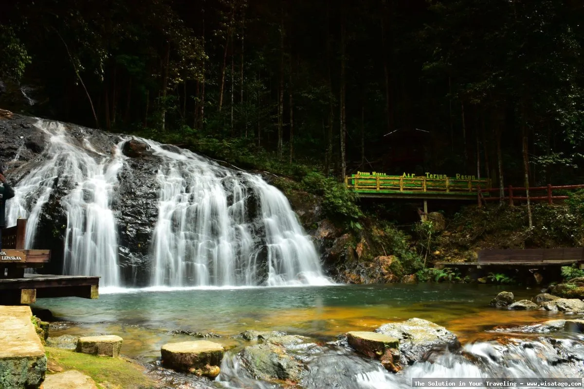 Air Terjun Resun yang menawan