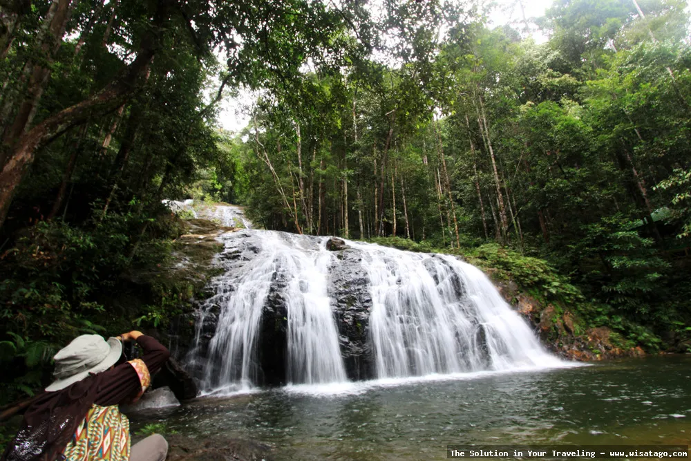 Air Terjun Resun yang menawan alami