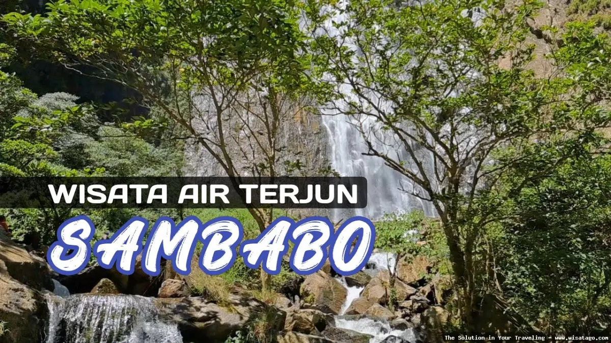 Air Terjun Sambabo yang menawan alami