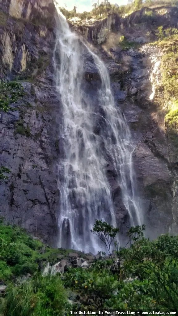 Air Terjun Sambabo yang menawan alami