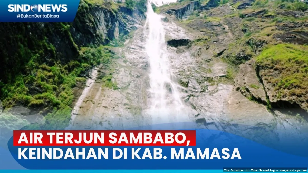Air Terjun Sambabo yang menawan alami
