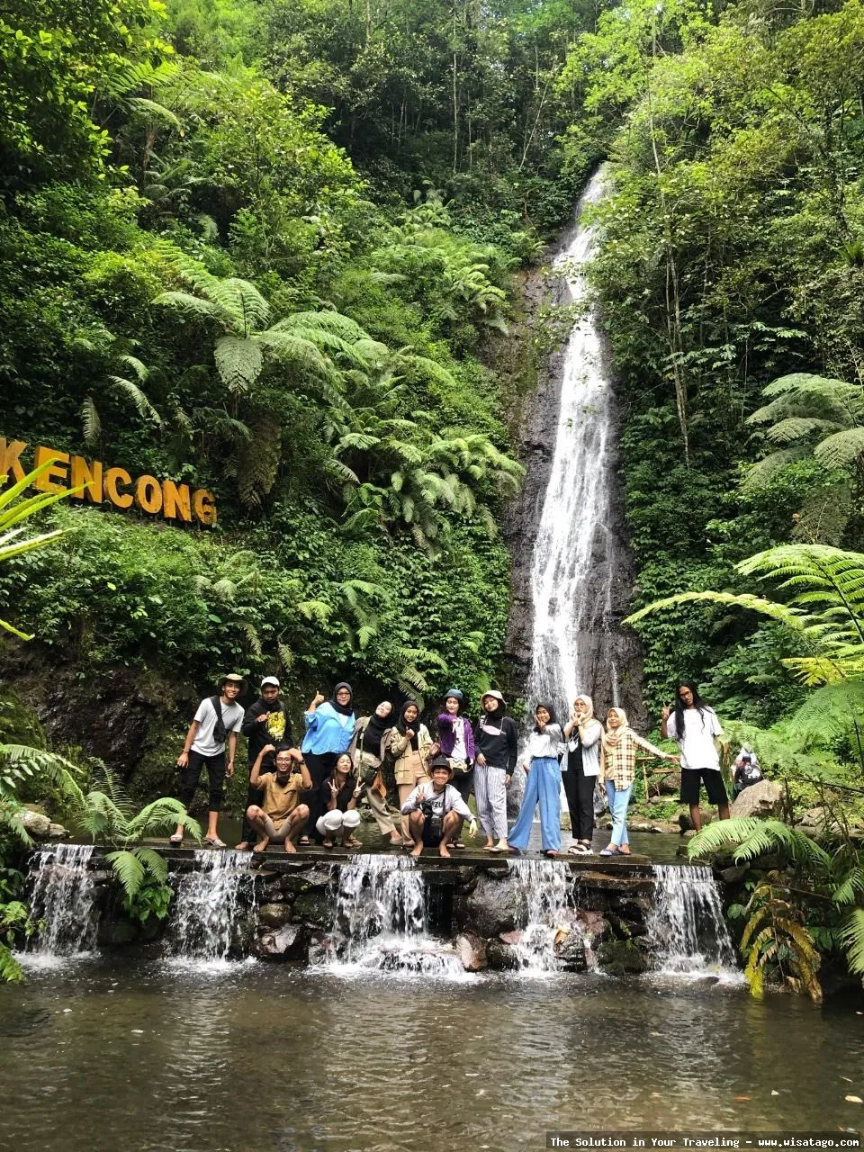 Air Terjun Sirah Kencong yang menawan